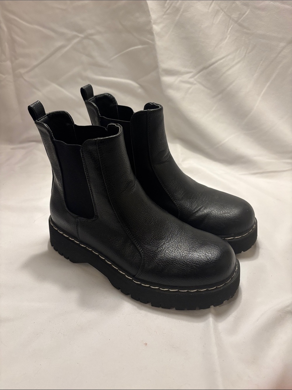 Union Bay – Black Chunky Platform Boots